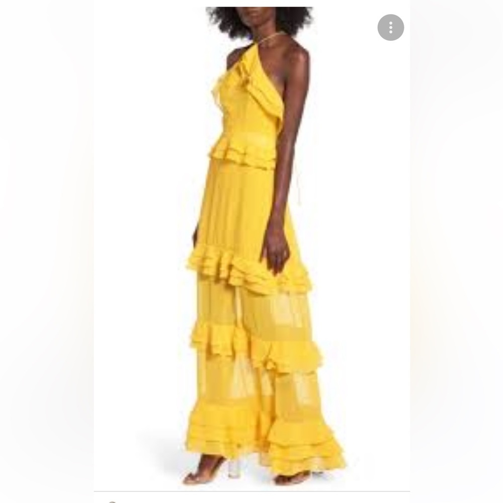 AFRM Halter-neck maxi dress